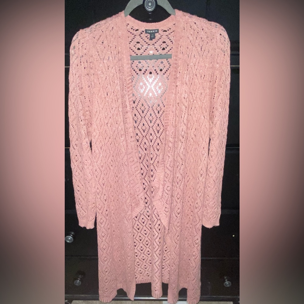 TORRID 1 open cardigan - Picture 3 of 4